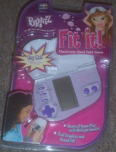 51m%2BXeBfPWL Bratz Fit It Tetris Handheld Electronic Game