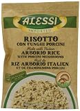 Alessi Funghi Risotto with Porcini Mushrooms, 8-Ounce Packages (Pack of 6)