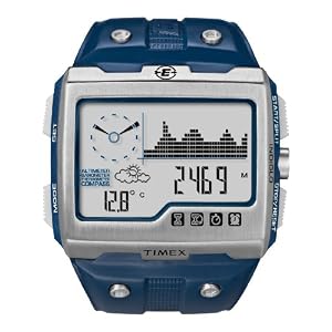 Timex Expedition WS4 Blue Strap, Silver/Blue Face