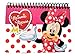 Disney Authentic Licensed Spiral Autograph Book Memo Notepad (Minnie Mouse)