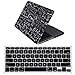 HDE MacBook Pro 13-inch Retina Case with Keyboard Cover 2-in-1 Ultra Slim Hard Shell Protective Snap On Cover Fits Models A1425 / A1502 (2012-2015 Release) - Physics Formula
