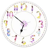 Review Alphabet Art CKFY32 / Fairy Clock