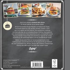 Das ultimative Burger-Grillbuch: Mit und ohne Fleisch.