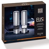 Peugeot - 2/27162 - Ensemble moulins �lectriques sel et poivre + plateau Edition Prestige Elis Sense