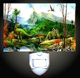 Dinosaur Jungle Decorative Night Light