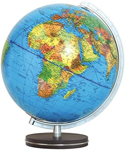 Columbus Passau 13 Inch Illuminated Desktop Globe