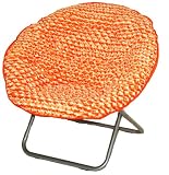Molly 'N Me Snuggle Chair Wave Fur - Orange