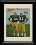Framed Paul Hornung Sports Illustrated Autograph Print - 1966 Green Bay Packers