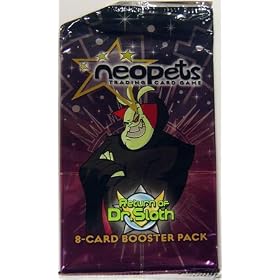 Neopets Trading Card Game Return of Dr. Sloth Booster Pack