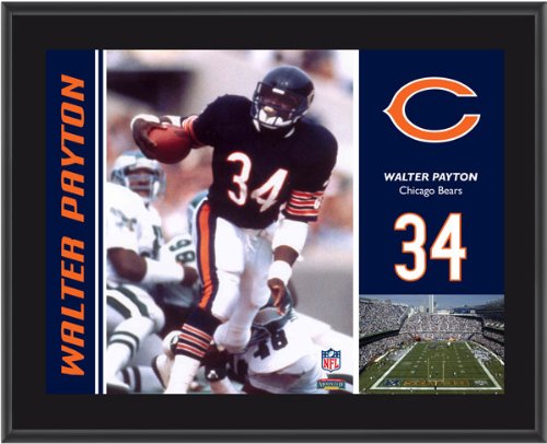 Mounted Memories Chicago Bears Walter Payton 10.5 x 13 Sublimated Plaque