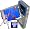 SVP HDDV-2880Bu 16MP Max TOUCH BUTTON 2.5-inch 270 DEGREE LCD Digital Video Camcorder + FREE 8GB High Speed SD Memory Card & Tripod