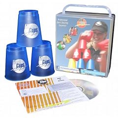 Flash Cups 1011 - Speed Stacking: FlashCups 12 St�ck, mit Box+DVD, ice
