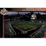 Baltimore Orioles (Oriole Park at Camden Yards) Sports Poster Print - 22x34 custom fit with RichAndFramous Black 34 inch Poster Hangers