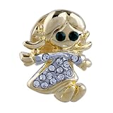 Pugster Rag-Doll Girl Brooches And Pins
