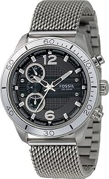 Fossil #CH2603 Men's Chronograph Black Dial Watch