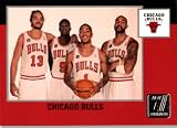 2010 / 2011 Donruss # 268 Chicago Bulls Team Checklist Card- In Protective Screwdown Case!