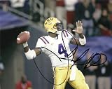 JAMARCUS RUSSELL OAKLAND RAIDERS,LSU TIGER,SIGNED 8X10 PHOTO, + COA