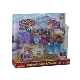 Fisher-Price Dora The Explorer Pony Play Packs Snowdancer and Twins by Fisher-Price
