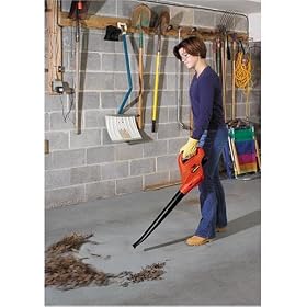 Black & Decker NS118 18-Volt Cordless Electric Broom Hard Surface Sweeper