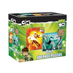 Ben 10 Double Puzzle (100 Pieces)