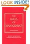 Rules of Management: A Definitive Code for Managerial Success