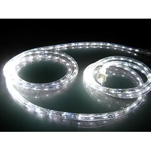10Ft Rope Lights; Pure White LED Rope Light Kit; 1.0 LED Spacing; Christmas Lighting;... by 
