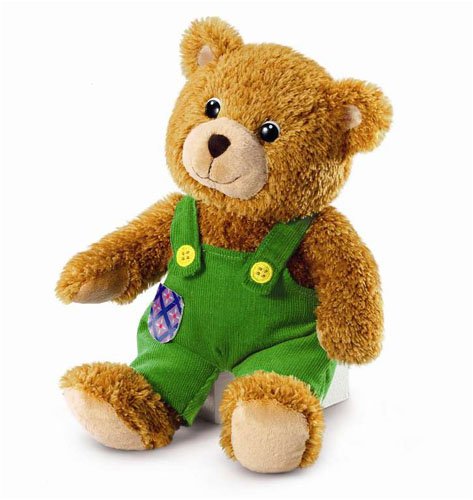 Childrens Toyshop  Toys : Corduroy Bear by Don Freeman Medium 12" Dressed Teddy Bear Stuffed Animal by Russ Berrie