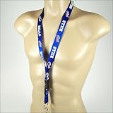 BUFFALO BILLS LANYARD TICKET HOLDER KEYCHAIN!