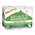 Seventh Generation White Paper Towels, 2-ply, 140-sheet Rolls, 6-Count (Pack of 4)