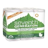 Seventh Generation White Paper Towels, 2-ply, 140-sheet Rolls, 6-Count (Pack of 4)
