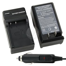 Compact Battery Charger Set for Sony NP-BN1 by eforcity
