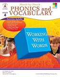 Month-by-Month Phonics and Vocabulary, Grade 4