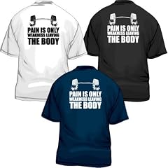 Pain is only weakness Bodybuilding KDK T-Shirt, squat