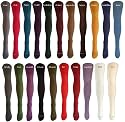 Gabriella Blickdichte Strumpfhosen Bunt Feinstrumpfhose Microfaser 40 DEN in Schwarz, Gelb, Gr&uuml;n, Blau, Pink, Lila, Rot, Wei&szlig;, Grau, Braun, T&uuml;rkis, usw.