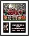 2008/09 Manchester United Team Framed 8x10 Photograph UEFA Champions League Final Celebration Milest
