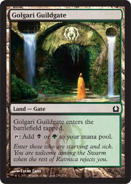 Magic: the Gathering - Golgari Guildgate (239) - Return to Ravnica On Sale