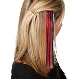 MLB Boston Red Sox Ladies Red-Navy Blue Sports Extension Hair Clips