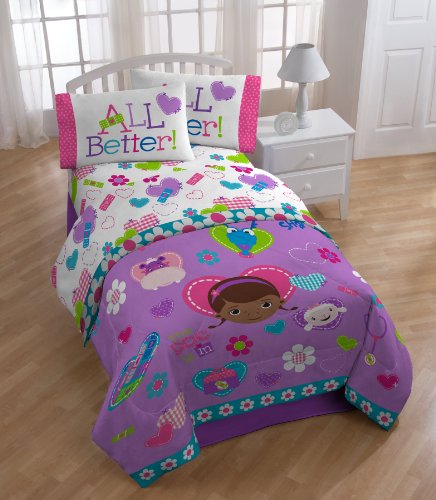 Disney doc mcstuffins doc and friends sheet set, twin