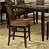 Montblanc Counter Height Dining Chair in Multi-Step Merlot [Set of 2]