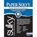 Sulky Paper Solvy Water Soluble Fabric Stabilizer, 8-1/2 by 11-Inch, 12 Per Package