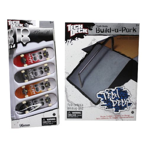 Tech Deck Build a Park with Plan B Board Pack