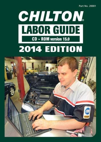 chilton 2014 labor guide cd rom domestic  import