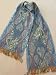 JAMAWAR IN CRUSHED WEAVE -TEAL, DUSTY ROSE, WHEAT AND CHARCOAL GREY
