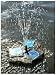 Talio Solar Rock Fountain -Brown/Green