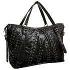 High Fashion Webbed Oversized Satchel