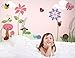 Girl's Room Wall Decor - Bugs & Blossoms Wall Mural Stencil Kit