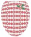 Toilet Tattoos TT-X603-O Santa's Laughter Design, Elongated