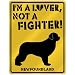 New  I Am A Newfoundland Lover / Lovin'  Parking Sign Dog