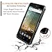ZTE Case Compatible ZTE Maven 3, Maven 2, ZFive 2, Prestige, Prestige 2, Sonata 3, Avid Plus, Avid Trio,Overture 3,Prelude Plus [Tempered Glass Screen Protector] Belt Clip Holster Kickstand -Black