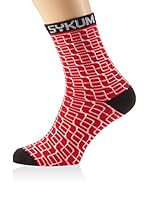 Sykum Calcetines Pattern (Rojo)